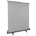 StudioKing Roll-Up Hintergrundschirm FB-150200FGR 150x200 cm Grau