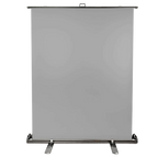 StudioKing Roll-Up Hintergrundschirm FB-150200FGR 150x200 cm Grau