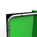 StudioKing FSF-240900PT Greenscreen Hintergrundsystem 9m x 2,4 m | Panorama Chromakey Studio mit Bodenfläche
