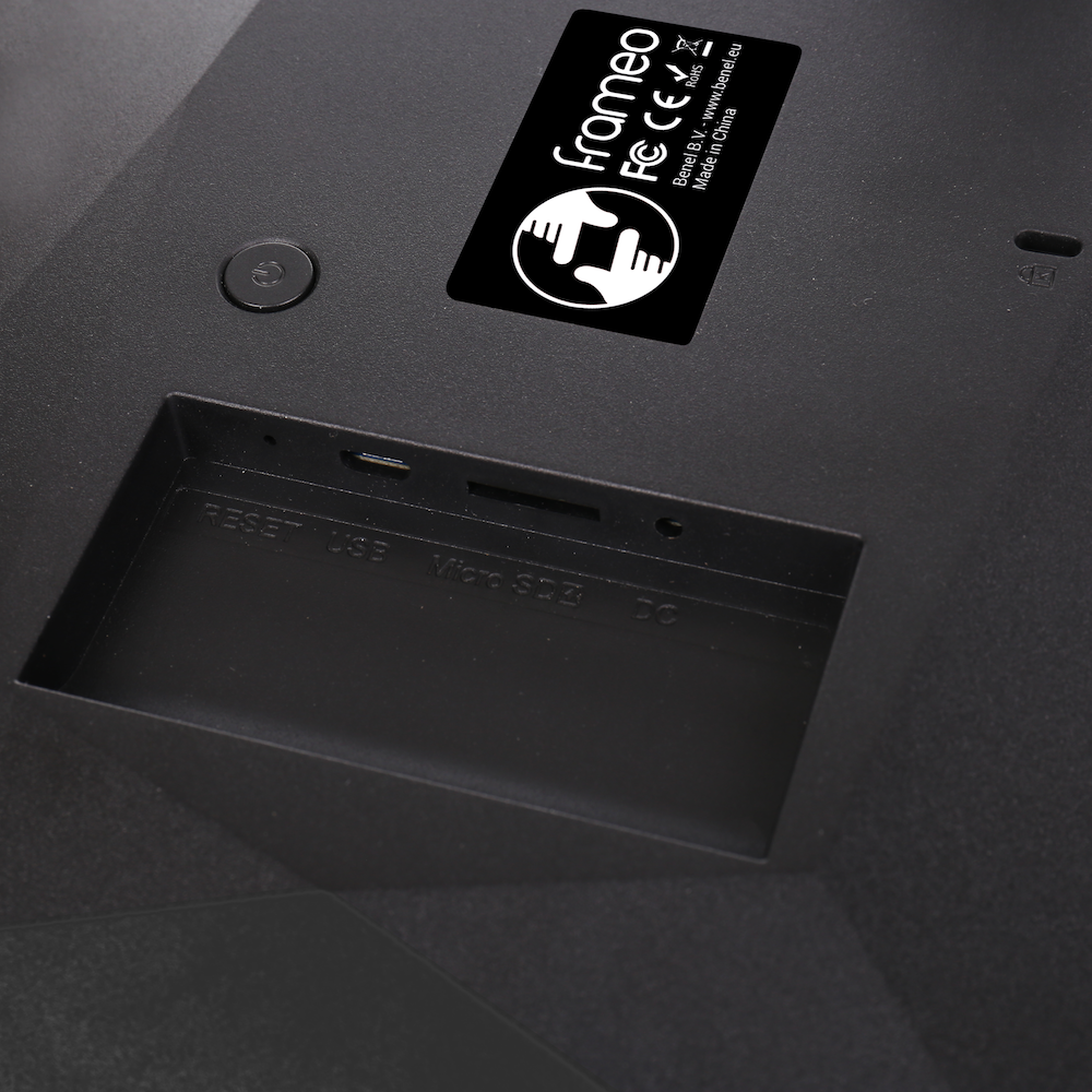Frameo Digitaler Fotorahmen HF-101B Schwarz 10.1 Inch