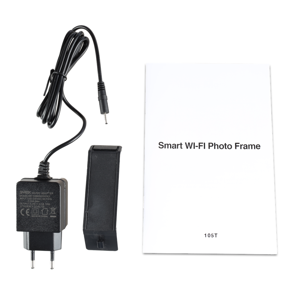 Frameo Digitaler Fotorahmen HF-101WB Braun 10.1 Inch