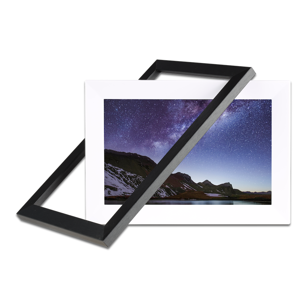 Frameo Digitaler Fotorahmen HF-101WB Braun 10.1 Inch