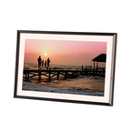 Frameo Digitaler Fotorahmen HF-109T Schwarz 10.1 Inch mit FrameGlow