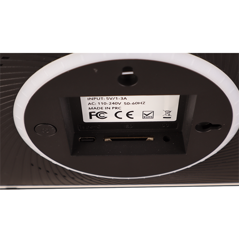 Frameo Digitaler Fotorahmen HF-109T Schwarz 10.1 Inch mit FrameGlow