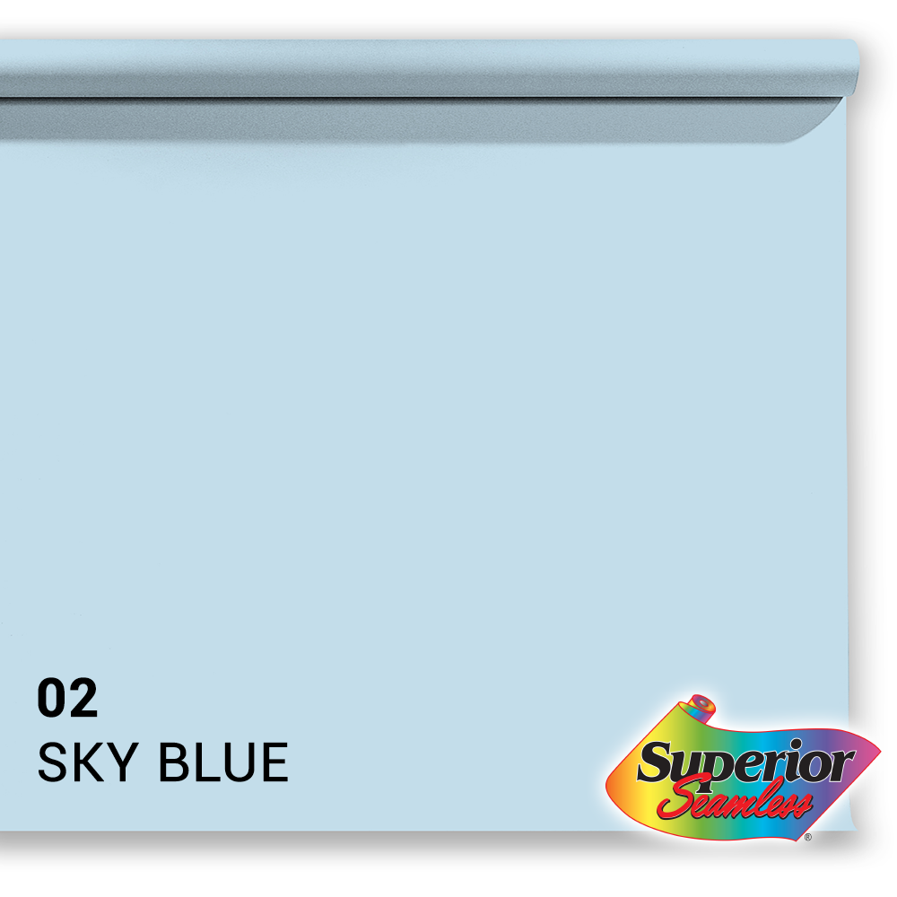 Superior Hintergrund Papier 02 Sky Blue