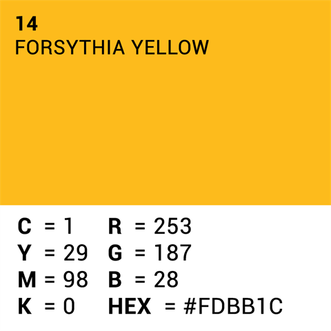 Superior Hintergrund Papier 14 Forsythia Yellow
