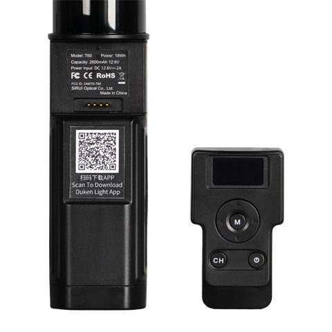 Sirui LED Lichtstab T60 Teleskopisch mit Mini-Stativ