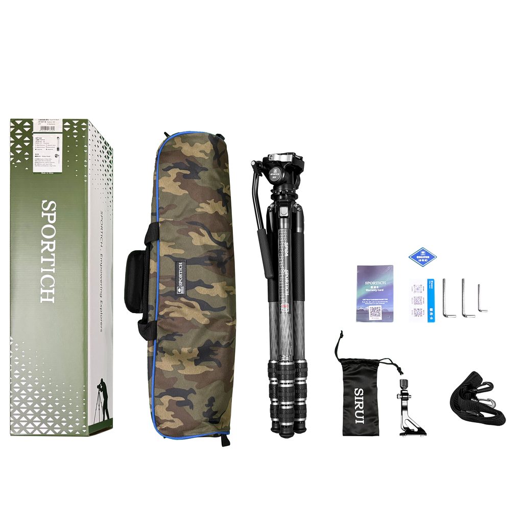 Sirui Sportich Carbon-Stativ SP124+B5X