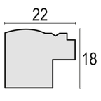 Zep Bilderrahmen SN568C Mason C 15x20 cm