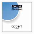 Nielsen Bilderrahmen 54125 Accent Stahlgrau 30x30 cm
