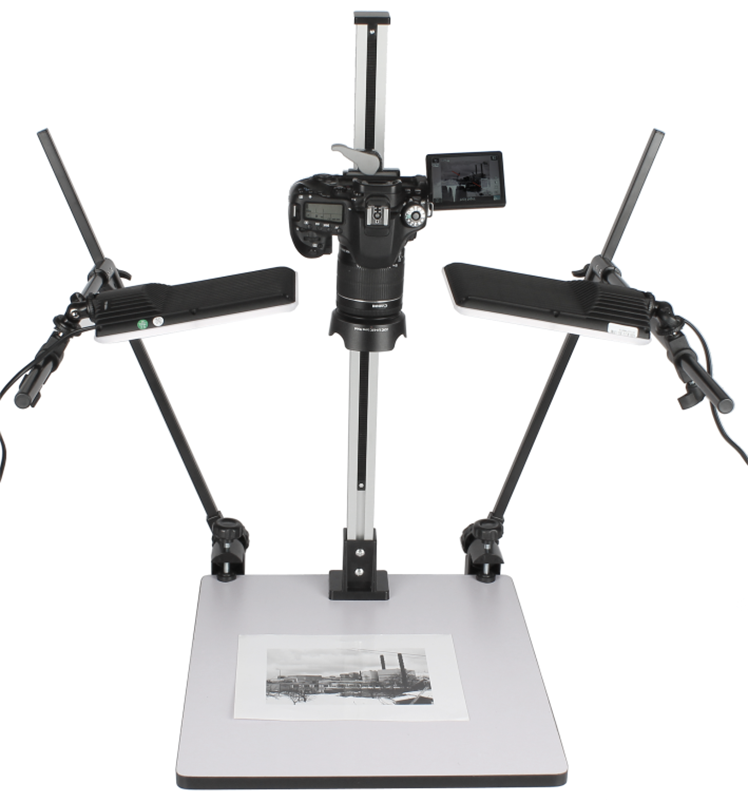 StudioKing Aufnahmetisch CS-105 mit LED-Leuchten
