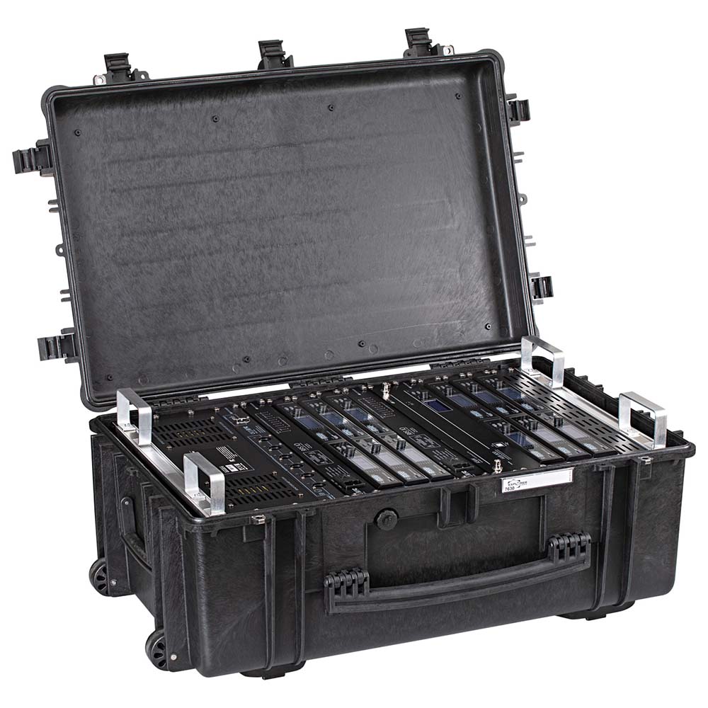 Explorer Cases Waterproof Rack-Rahmen Trolley Koffer 7630-B15U