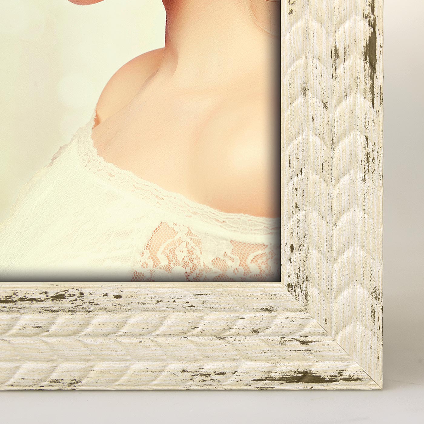 Zep Bilderrahmen YT268W Livia White 15x20 cm