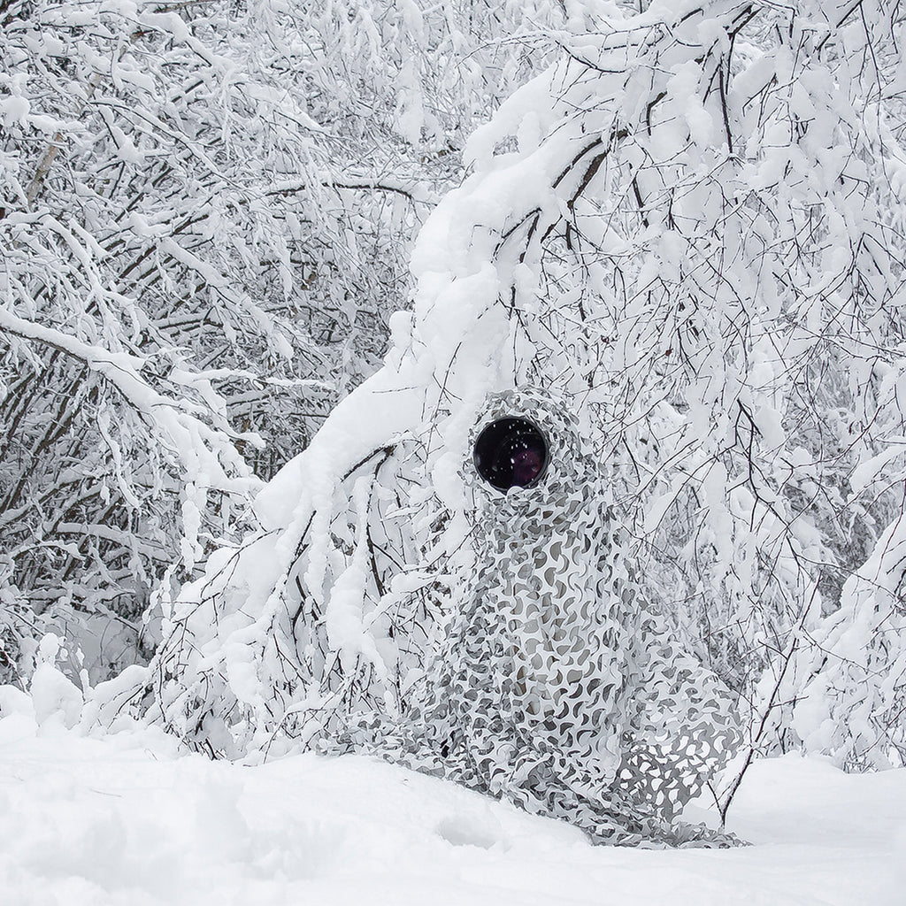 Buteo Photo Gear 3D-Blätter Tarnnetz Schnee