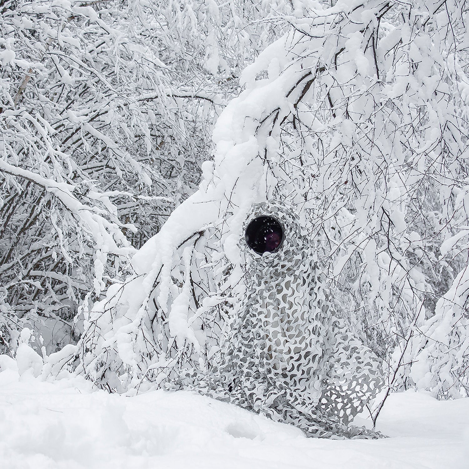 Buteo Photo Gear 3D-Blätter Tarnnetz Schnee