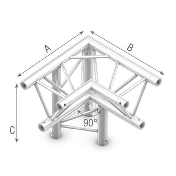 Studioking Truss Dreieck 90 Grad Ecke Unten Links Top Unten