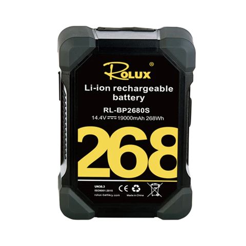 Rolux Smart V-Mount Akku RL-BP2680S 268Wh 14,4V 19000mAh