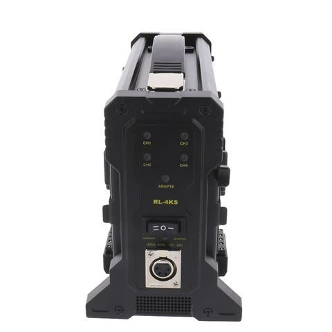 Rolux Akkulader RL-4KS für 4 x V-Mount Akku