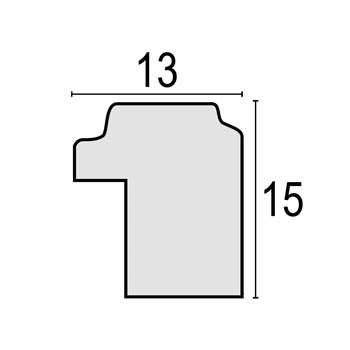 Zep Bilderrahmen WD464W Bensen White 10x15 cm