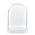 Clayre Eef Glasglocke 6GL1764 Transparent 26x15x33 cm