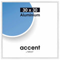 Nielsen Bilderrahmen 54139 Accent Weiß Glänzend 30x30 cm