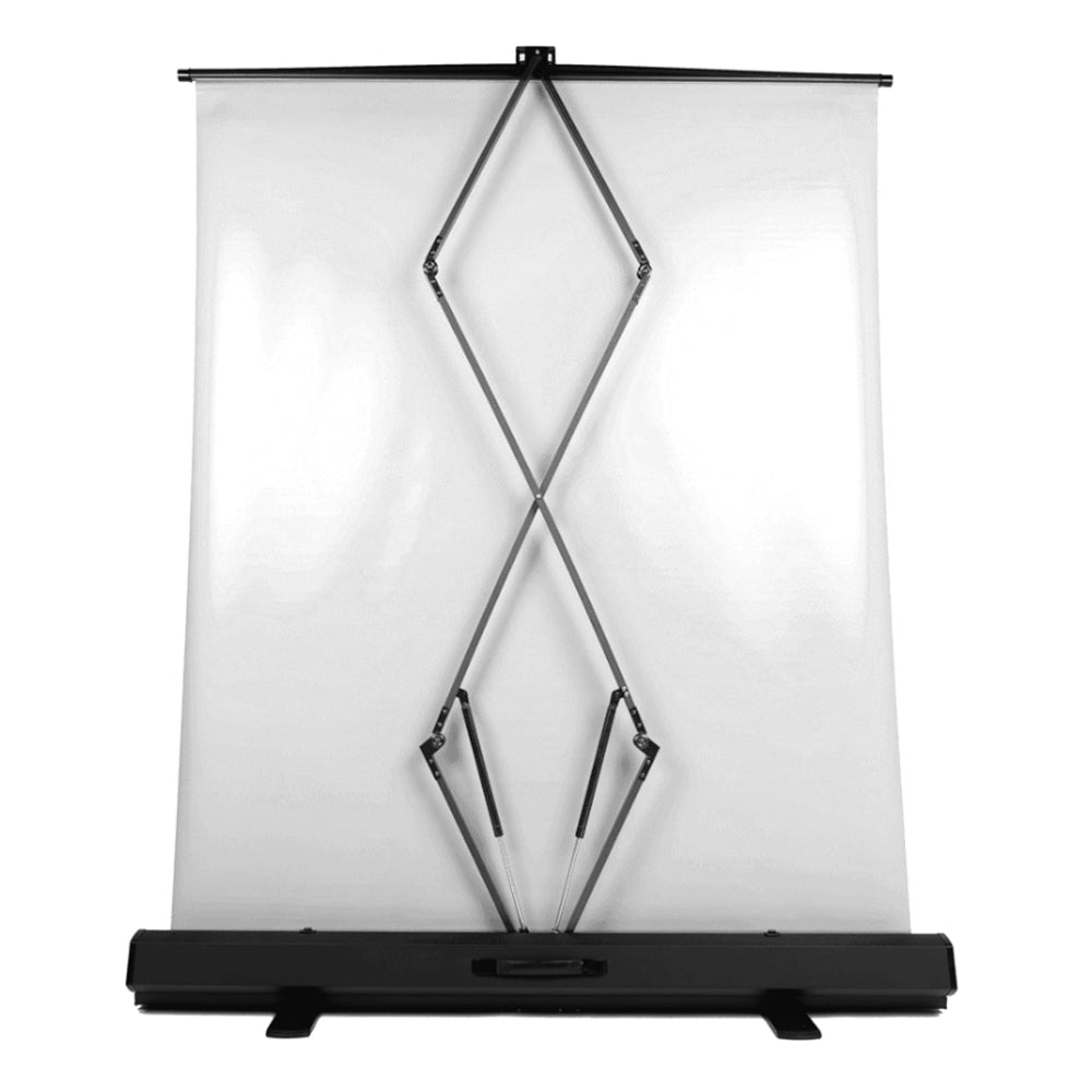 StudioKing Roll-Up Hintergrundschirm FB-150200FW 150x200 cm Weiss