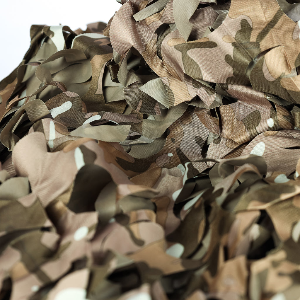 Buteo Photo Gear 3D-Blätter Tarnnetz Forest Camo Braun