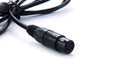 Rolux 4 Pins XLR Female mit 4 Pins Male Verbindungskabel RL-C7
