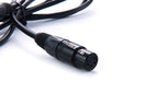Rolux 4 Pins XLR Female mit 4 Pins Male Verbindungskabel RL-C7