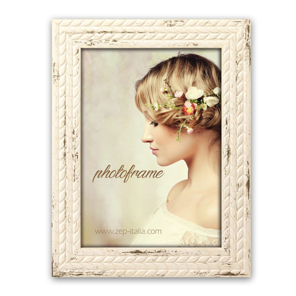 Zep Bilderrahmen YT268W Livia White 15x20 cm