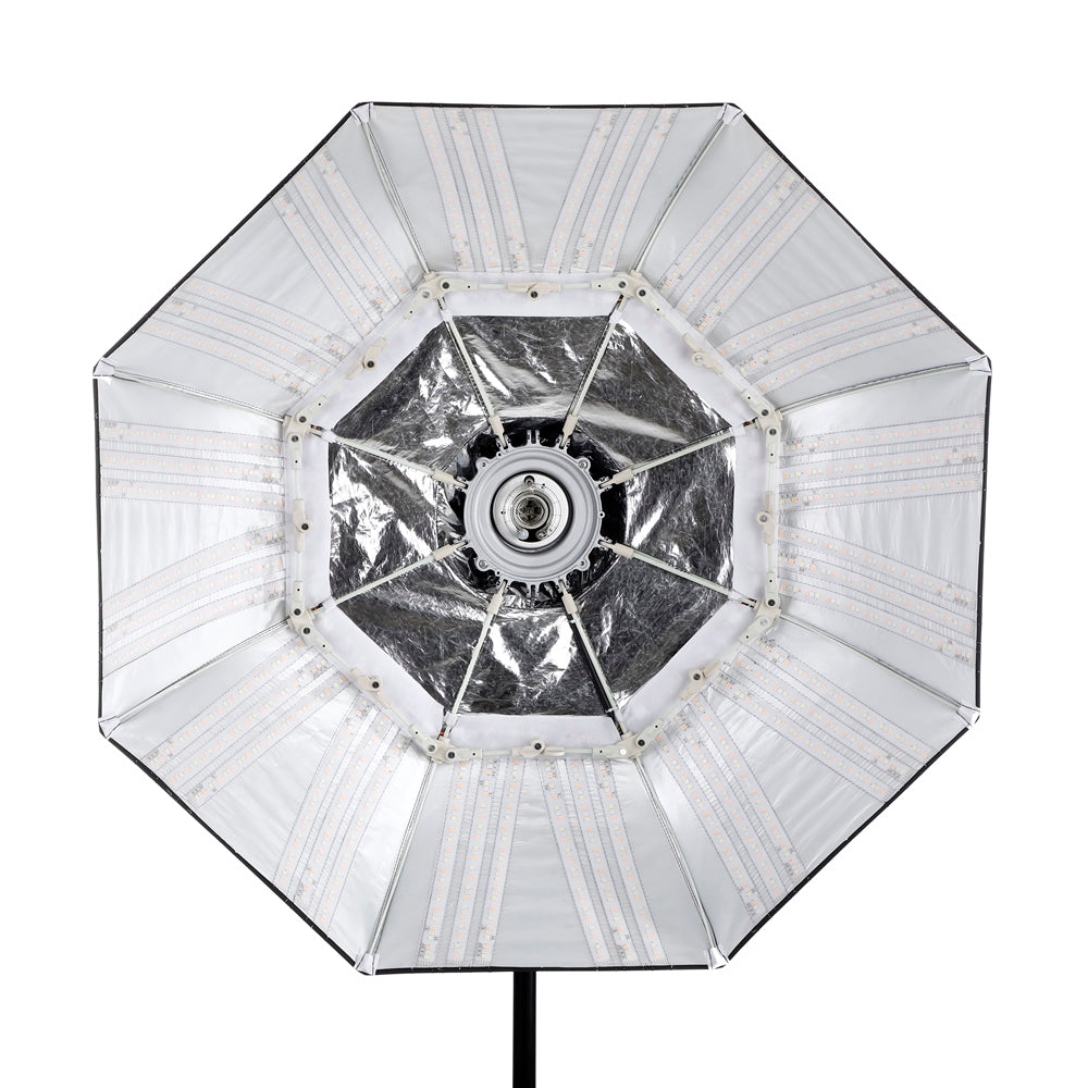 Falcon Eyes RGB LED Lampe RX-782 mit Faltbare Softbox 100 cm