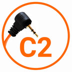 Miops Kamera Verbindungskabel Canon C2 Orange