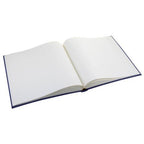 Zep Foto Album OB313130 Cotton Con Velina Blue mit 30 Seiten 31x31 cm