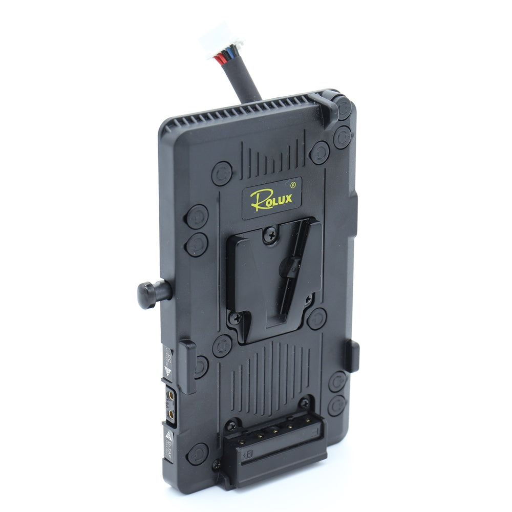Rolux V-Mount Akkuhalter RL-BMG für Black Magic URSA