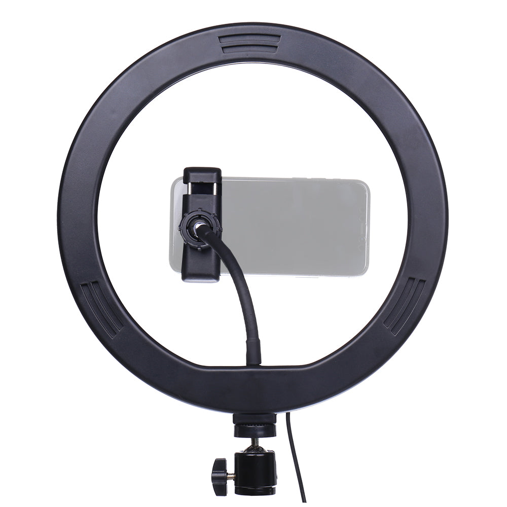 StudioKing LED Vlog Set SK-K190 mit Ringlamp und Mikrofonhalter