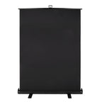 StudioKing Roll-Up Hintergrundschirm FB-150200FB 150x200 cm Schwarz