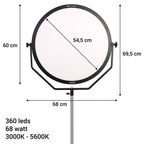 Falcon Eyes Bi-Color LED Lampe Sophiez SO-68TD auf 230V