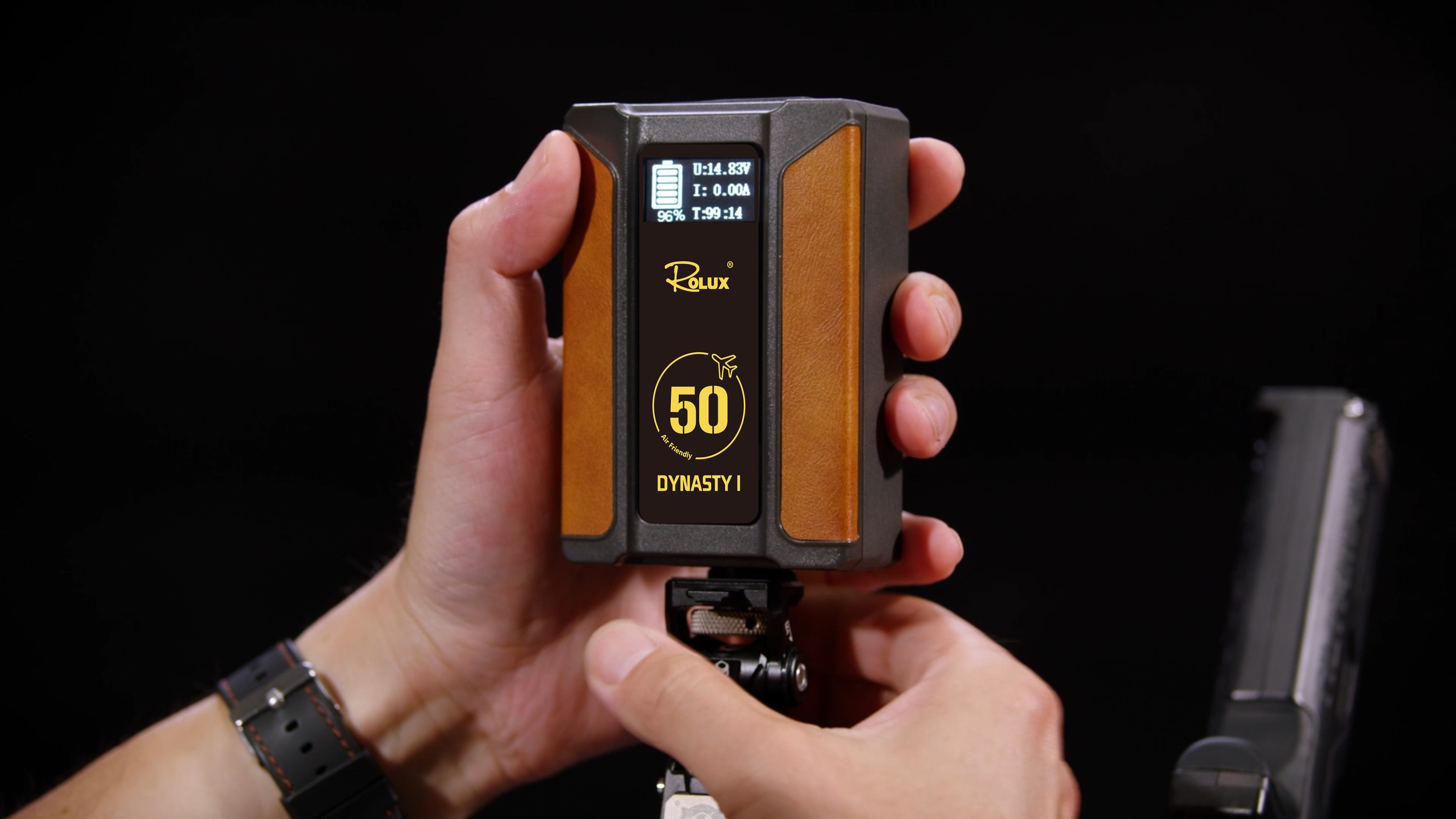 Rolux V-Mount Akku Dynasty I 50Wh 14,8V 3450mAh