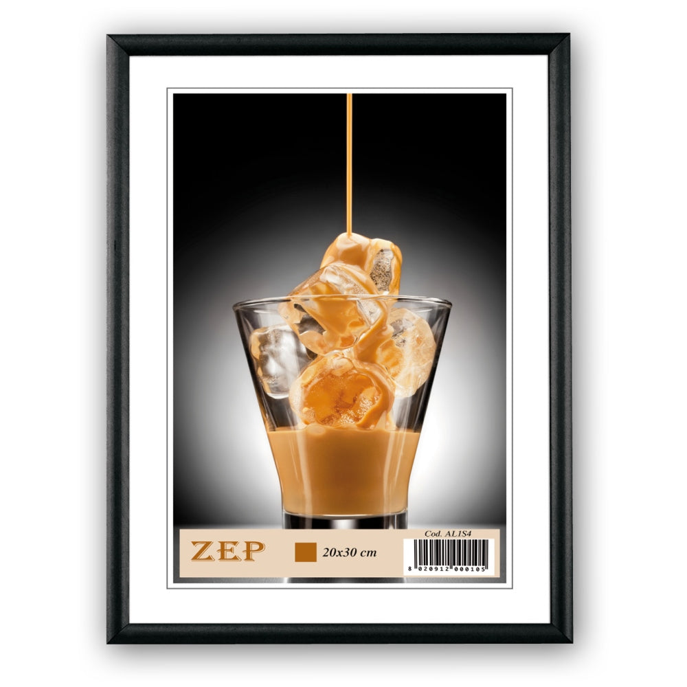 Zep Bilderrahmen AL1B5 Schwarz 30x40 cm