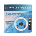 Falcon Eyes Bi-Color LED Ringlampe Dimmbar DVR-512DVC auf 230V