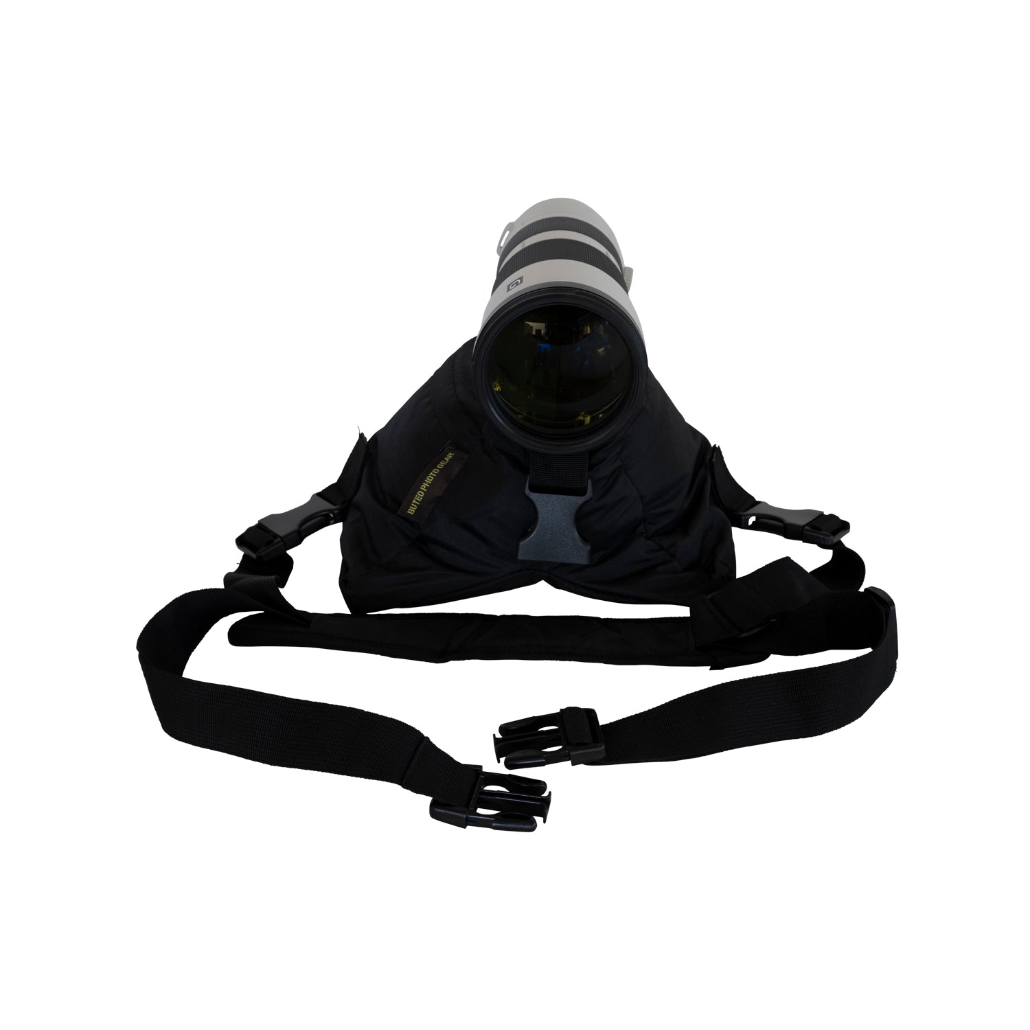 Buteo Photo Gear Bohnensack 1 Sattelmodell Schwarz mit Tragegurt