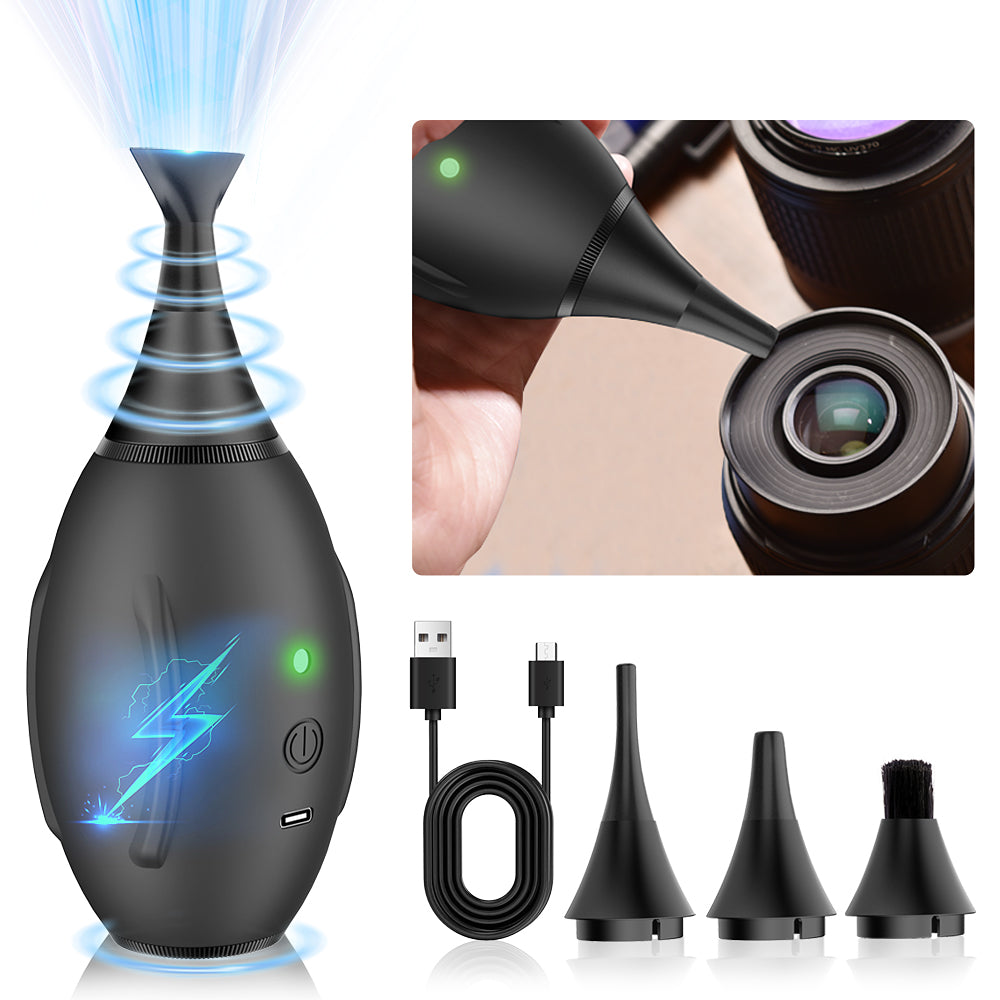 Lensgo Elektrischer Blasebalg Schwarz