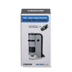 Carson Handmikroskop MP-250 MicroFlip 100-200x mit Smartphone-Adapter