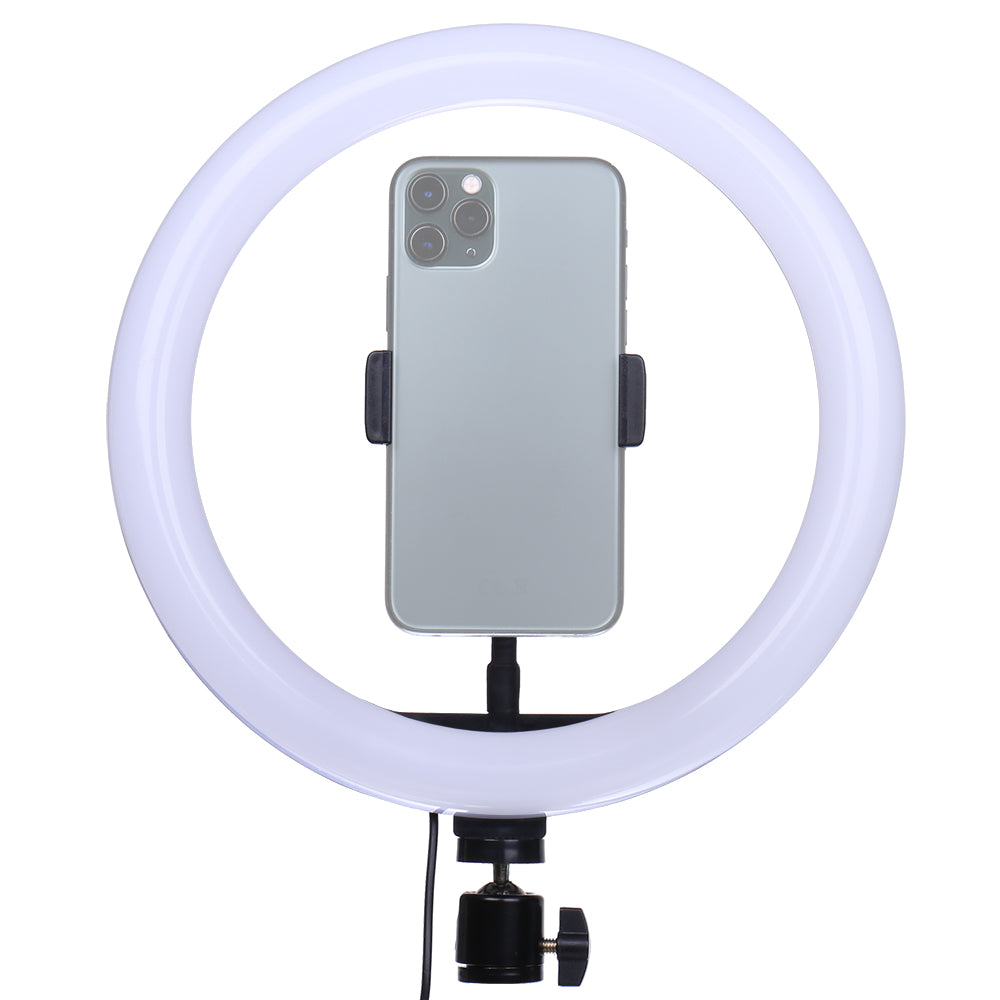 StudioKing LED Vlog Set SK-K190 mit Ringlamp und Mikrofonhalter