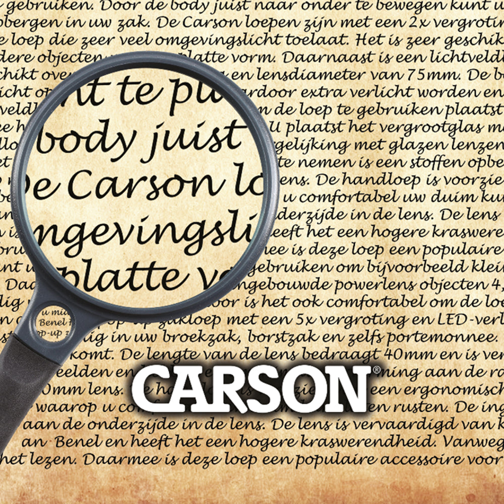 Carson Leeres Thekendisplay