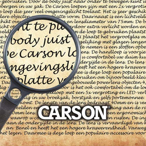 Carson Leeres Thekendisplay