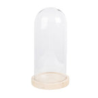 Clayre Eef Glasglocke 6GL4039 Braun 13x26 cm