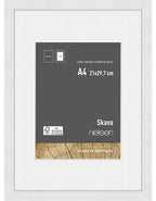 Nielsen Bilderrahmen 6321101 Skava Weiss A4 21 x 29,7 cm