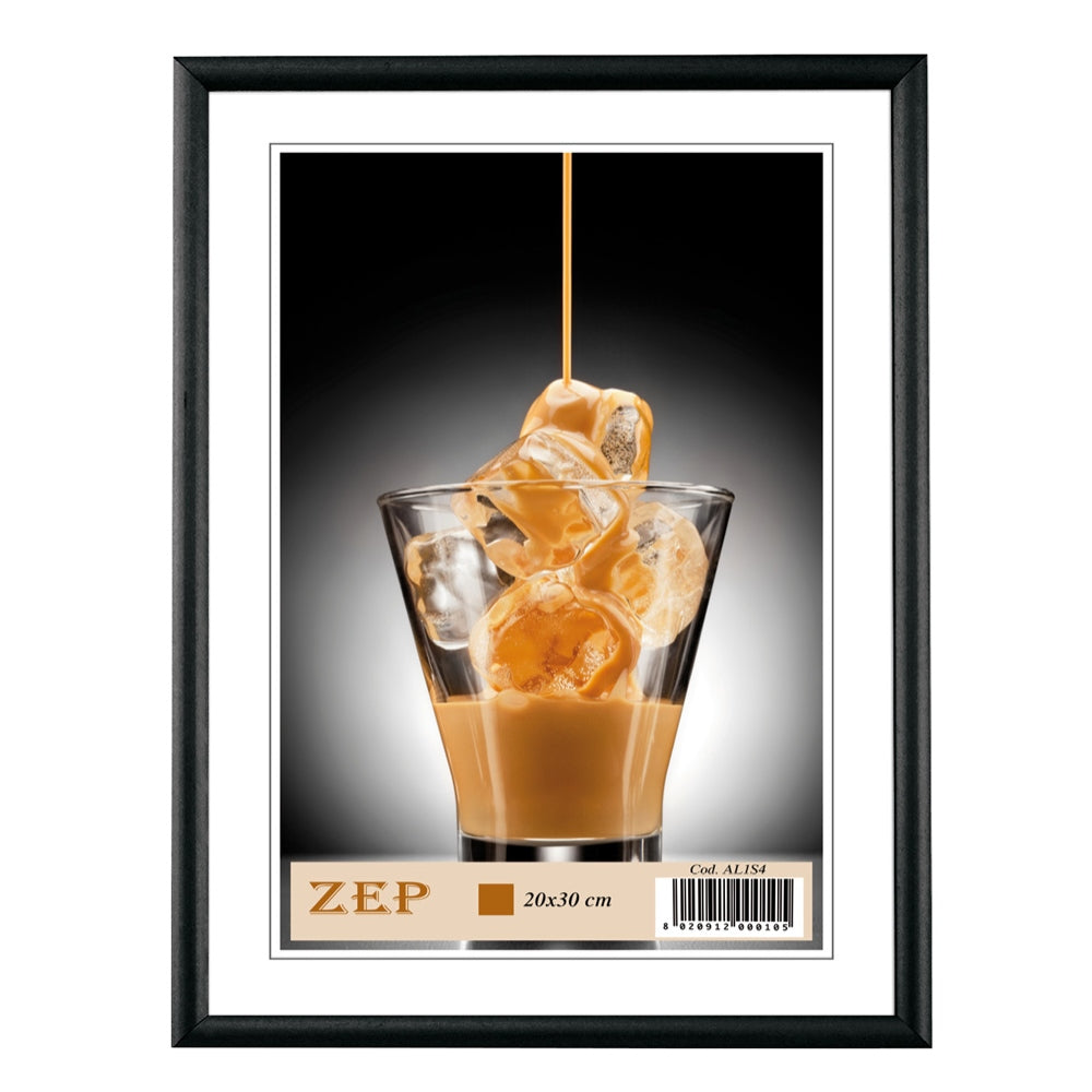 Zep Bilderrahmen AL1B1 Schwarz 10x15 cm