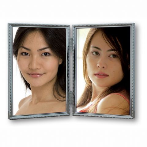Zep Bilderrahmen 120DS04-4R Silver 2x 10x15 cm